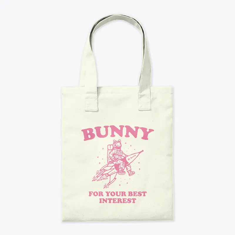 Bunny Cotton Tote