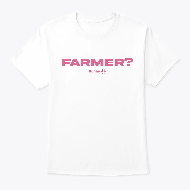 Bunny Yield Farmer T-shirt