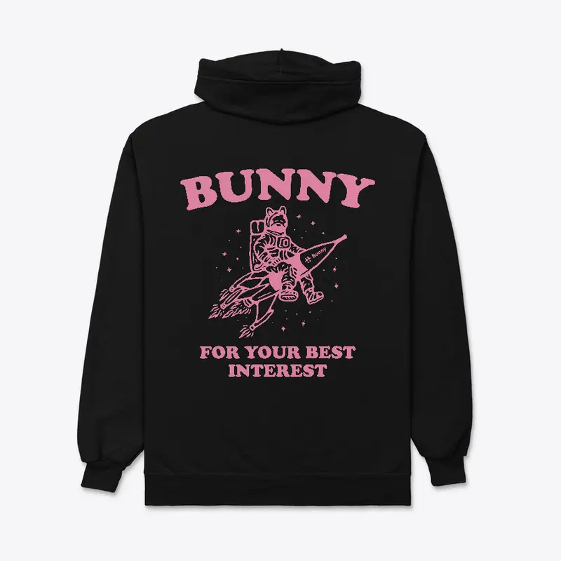 Bunny Vintage Graphic Hoodie