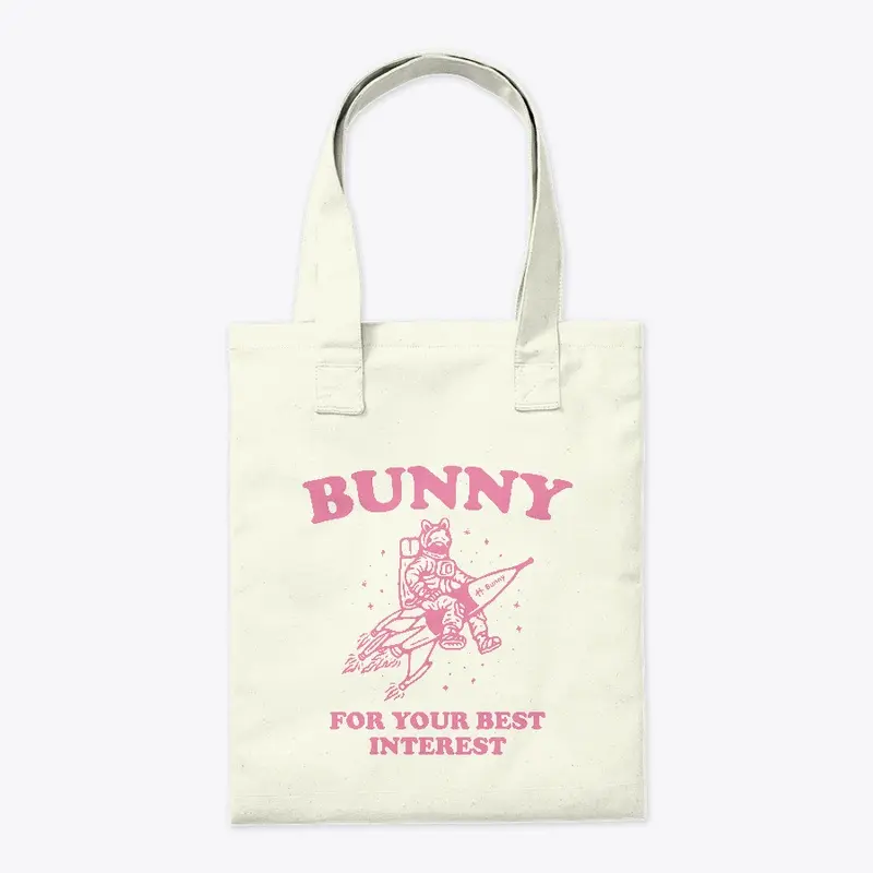 Bunny Cotton Tote