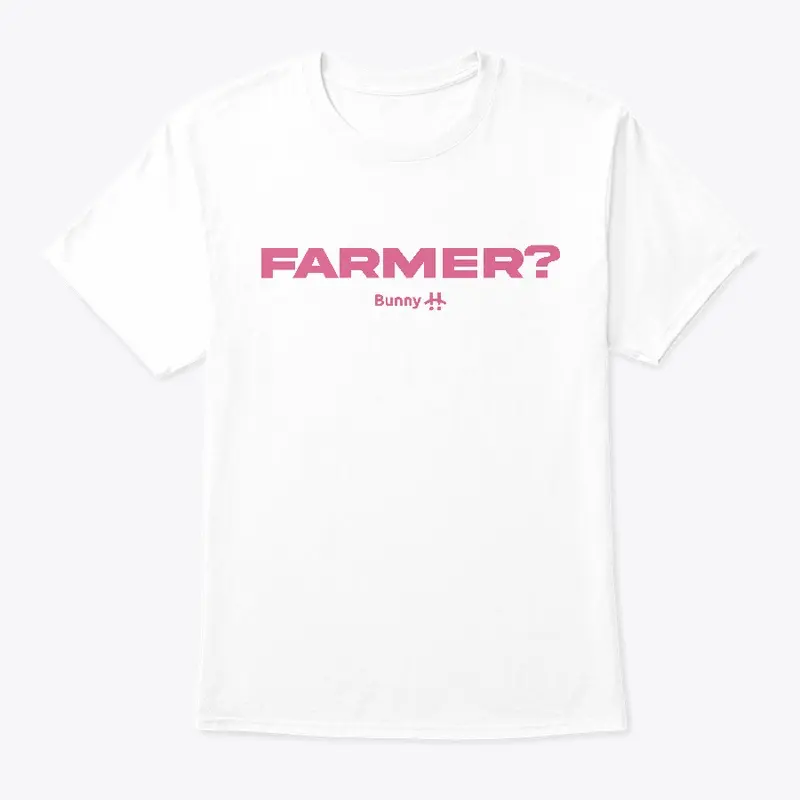 Bunny Yield Farmer T-shirt